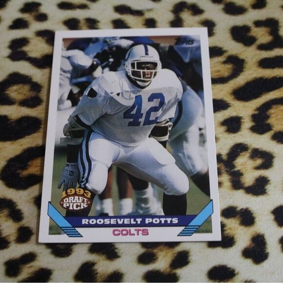 Roosevelt Potts #551 Football Card - Picture 1 of 2